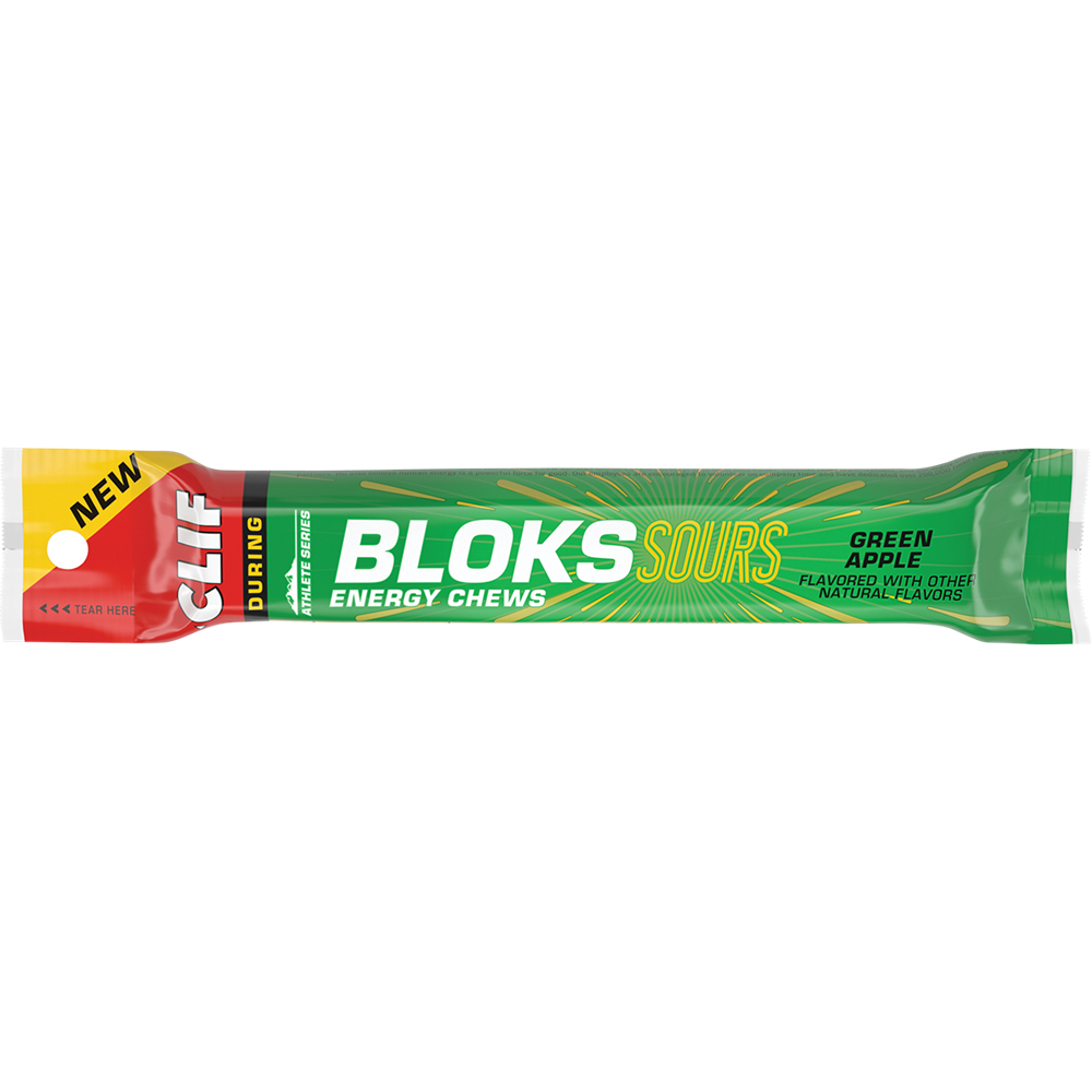 CLIF Bloks Energy -  Chews Sour Green Apple