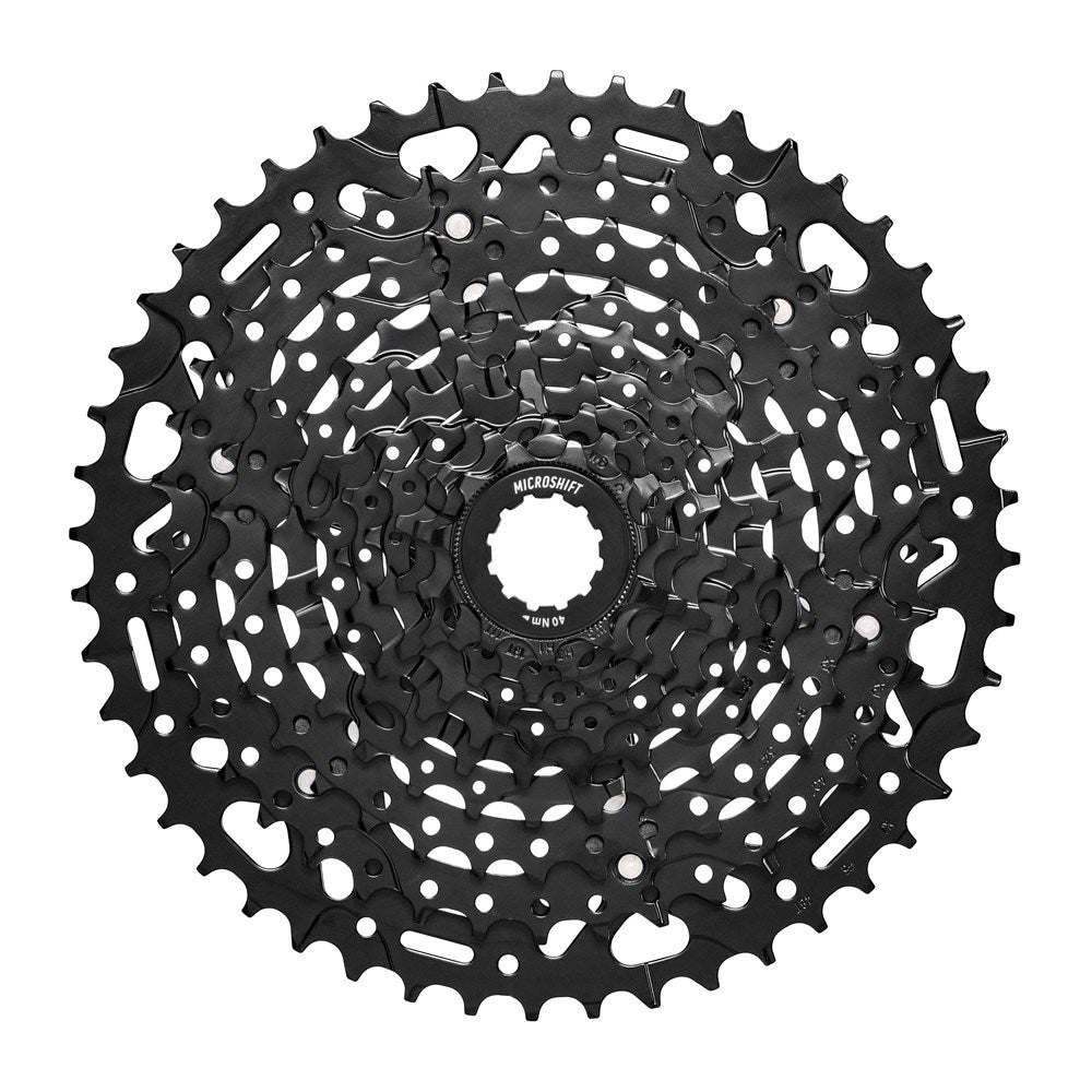 MICROSHIFT Cassette - CS-H104B Advent MX - 10 Speed HG - 11-48T - Steel - Black