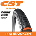 CST Tyre Brooklyn Pro - 20 x 2.40 - Wire 60 TPI - 1041g - Single Compound -160kg High Load Rating- E-Cargo Bike Rated - Defender EPS - HL20 - Reflective Strip - C1996