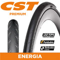 CST Tyre Energia - 700 x 28 - Folding 120 TPI - 300g - Dual Compound - Defender EPS - C3045