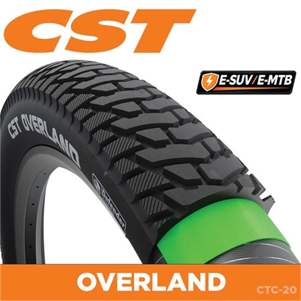 CST Tyre Overland ESUV - 27.5 X 2.45 - Defender EPS - 60 TPI - Reflective Strip
