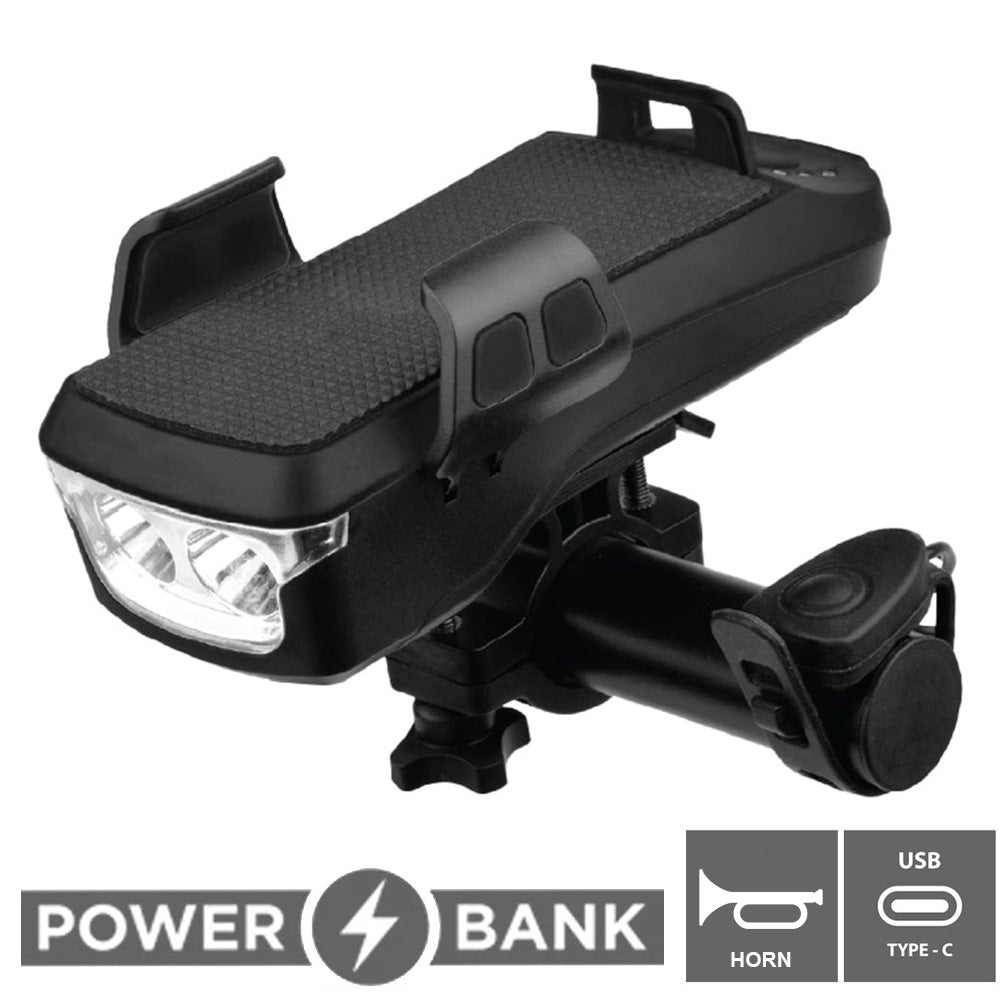 QBP Cell Vision Plus 650 Lumen Light / Phone Mount / Charger / Horn