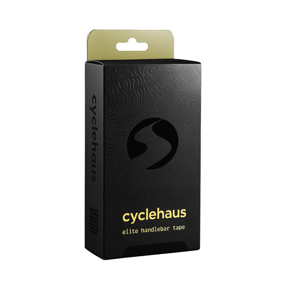 Cyclehaus Elite PU Bar Tape With Silicon Honeycomb Weave Top - Black/White