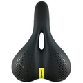 DDK Saddle - Trekking-  Support & Memory Foam - Steel Rail - Cover Soft Touch - 260x187mm -472g