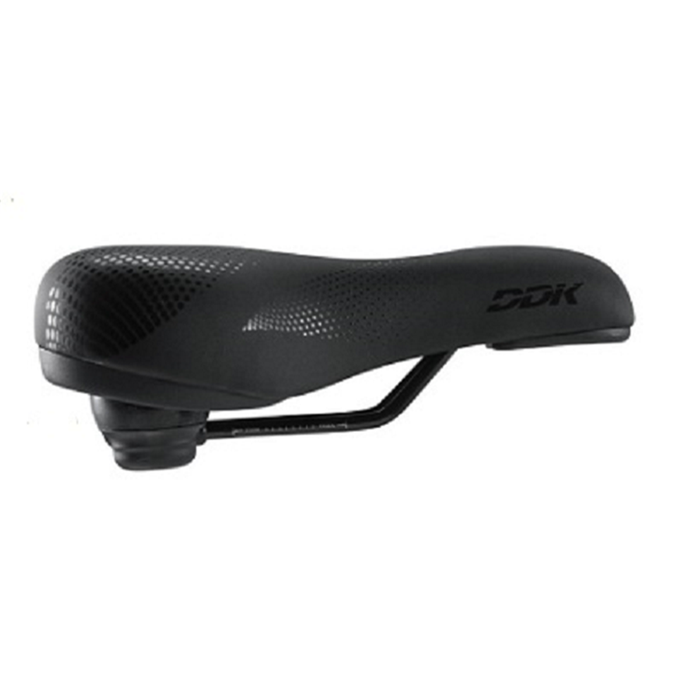 DDK Saddle - Trekking  - Support Foam and Memory Foam - Steel Rail - 268x181mm