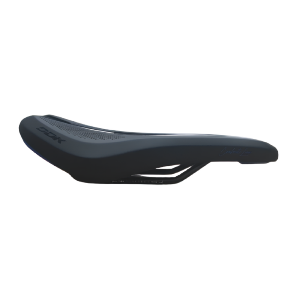 DDK Saddle - MTB Gravel -  Support foam - Cover Semi PU - Steel rails  275 x 153mm, 350g