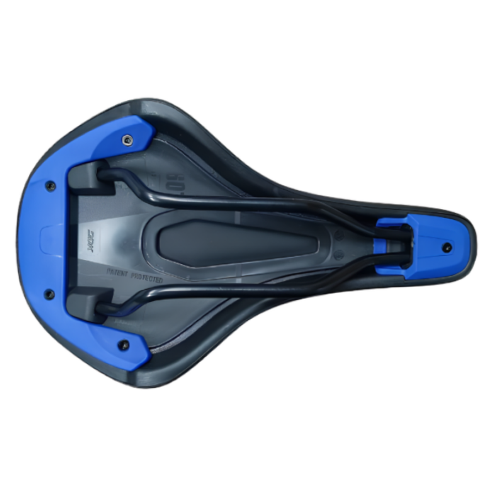 DDK Saddle - MTB Gravel -  Support foam - Cover Semi PU - Steel rails  275 x 153mm, 350g