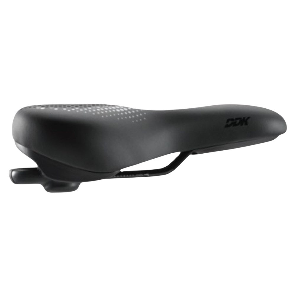 DDK Saddle - City / Trekking - Support Foam & Memory Foam - Steel Rail - 272x201mm