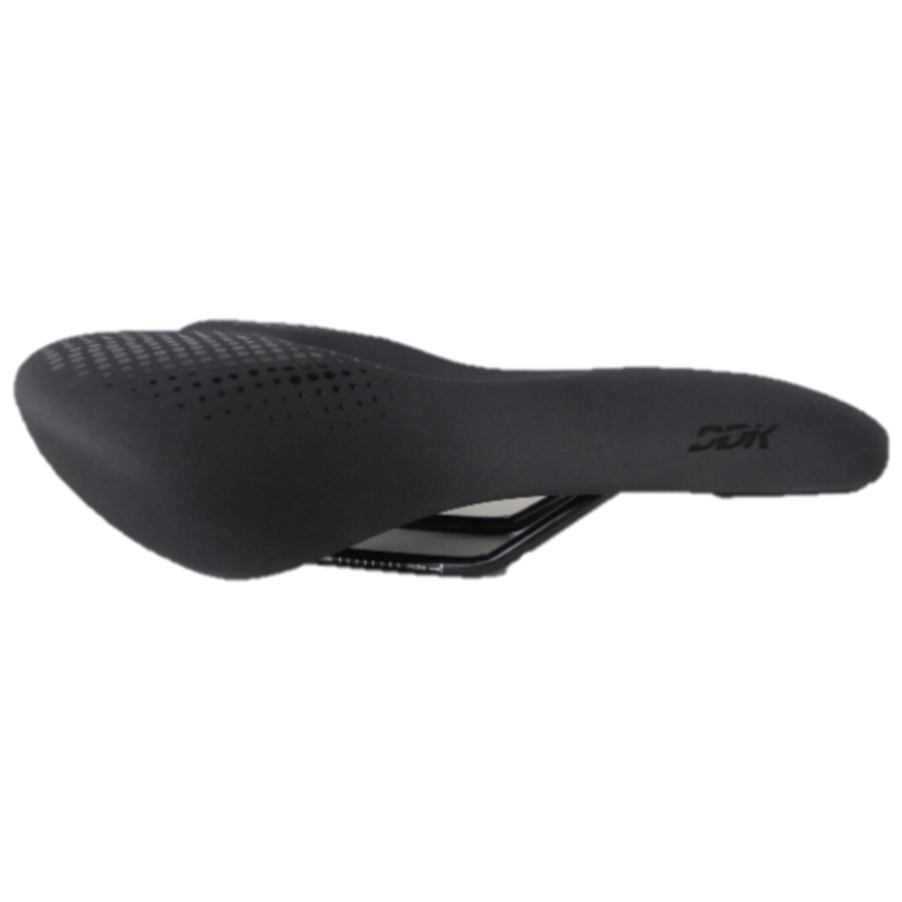 DDK Sport Saddle Double Memory Foam - Soft Touch Cover - Size 264x173mm - 390g