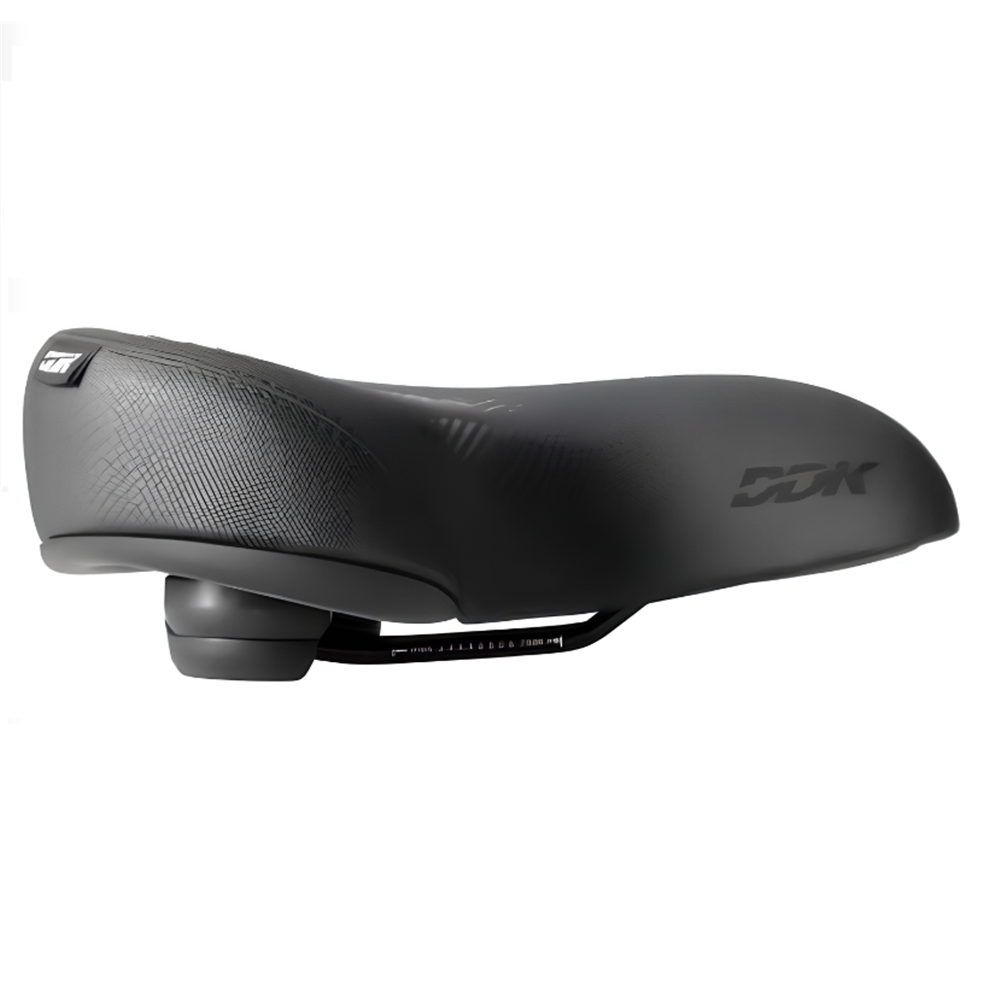 DDK Saddle Cruiser  - Support Foam & Memory Foam -  Soft Touch Cover - Steel Rail - 275x275mm - 818g