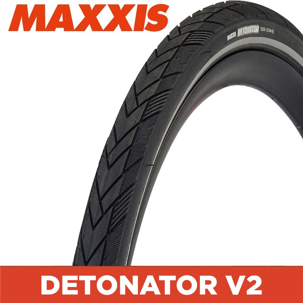 MAXXIS CITY / TREKKING - DETONATOR(2024) - 700X35C - REF - Wire 60 TPI