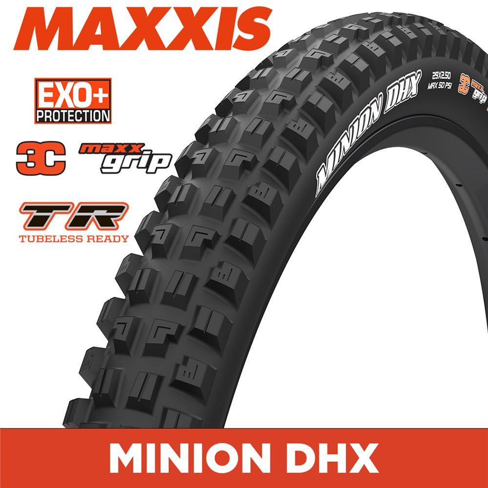 Maxxis Minion DHX Tubeless Folding 29" Tyre