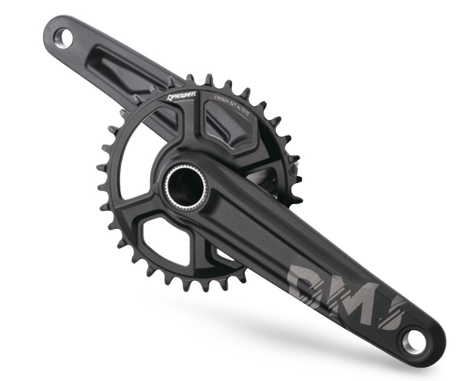PROWHEEL MTB Crankset - DMJ-CR093A - 160mm - Inc BSA 73mm BB - Boost - DM 32T NW 11/12s
