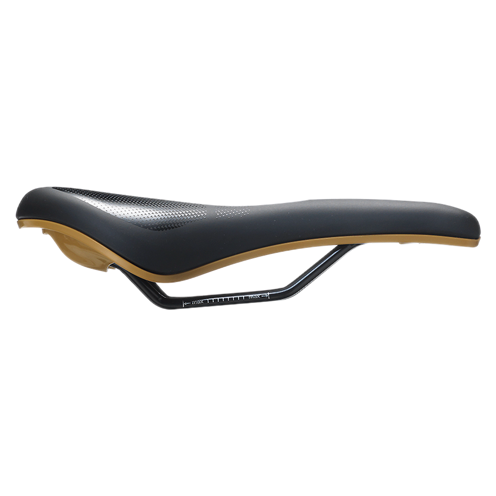 Performance Saddle � Comfort foam, ultra-tech cover, hollow CR-MOLY rail, 270 x 145mm, 276g