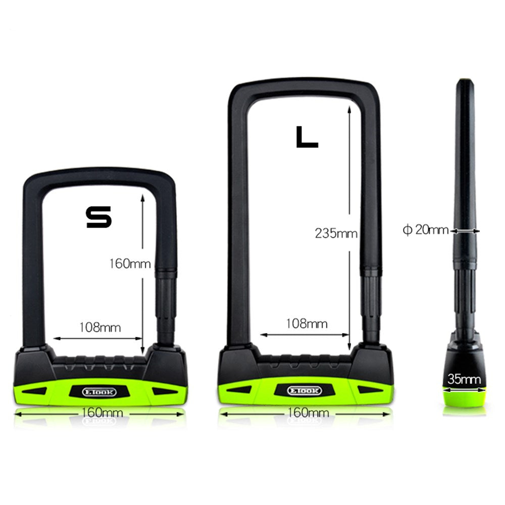 ETook 500 U Lock 235mm x 108mm