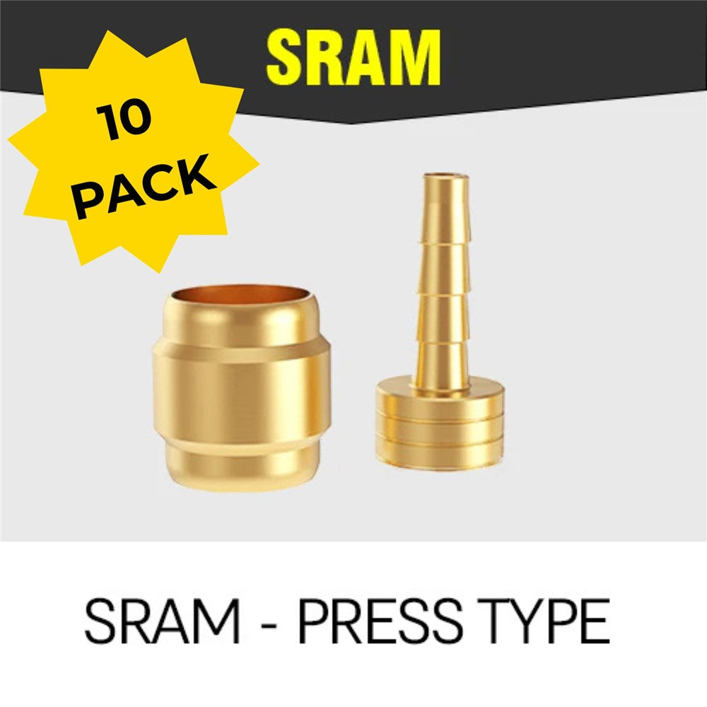 EZMTB Olive & Barb - AVID & SRAM Press Type - 10 pack -