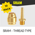EZMTB Olive & Barb - AVID & SRAM Thread Type - 10 pack