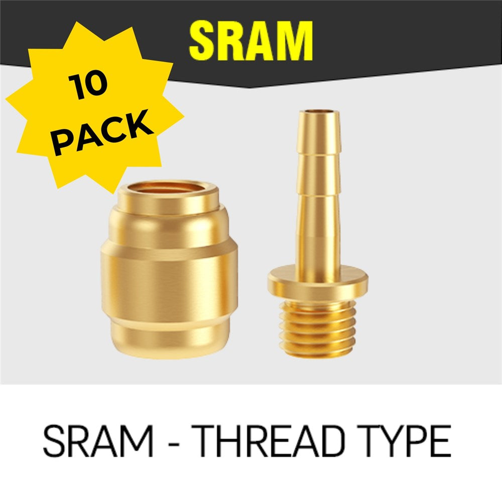 EZMTB Olive & Barb - AVID & SRAM Thread Type - 10 pack