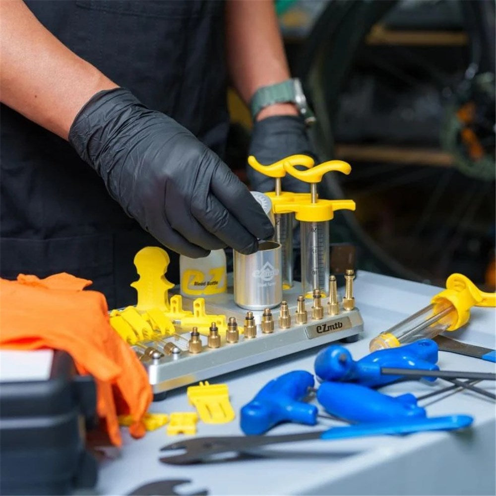 EZMTB CNC Alloy Bleed Kit Base for Pro Models - Workshop Grade
