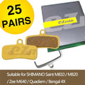 EZMTB METAL Pads SHIMANO M810 Workshop 25 pcs