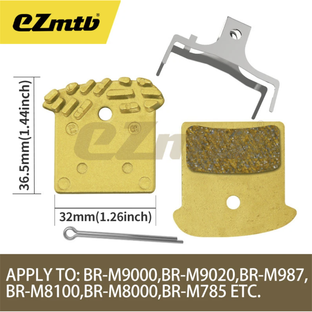 EZmtb� Metal Cooling Pin Pads For SHIMANO M785