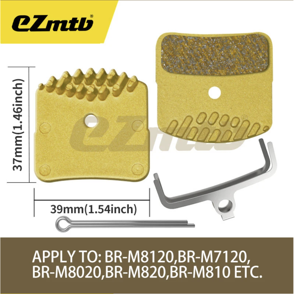 EZmtb� Metal Cooling Pin Pads For SHIMANO M810