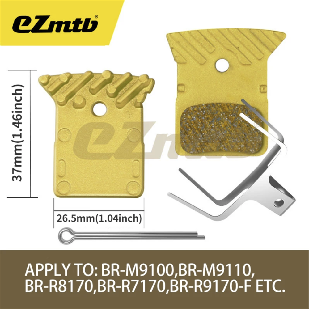 EZmtb� Metal Cooling Pin Pads For SHIMANO M9100/R9170