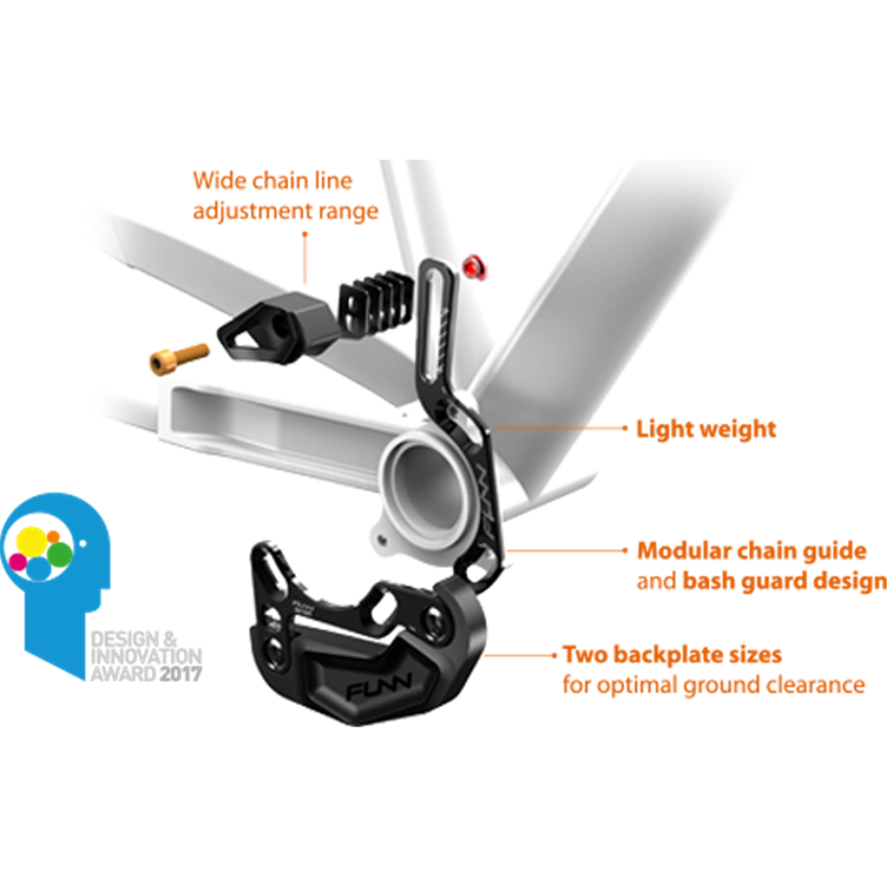 FUNN Chain Guide - Zippa Lite ISCG05 - Capacity 26T-36T