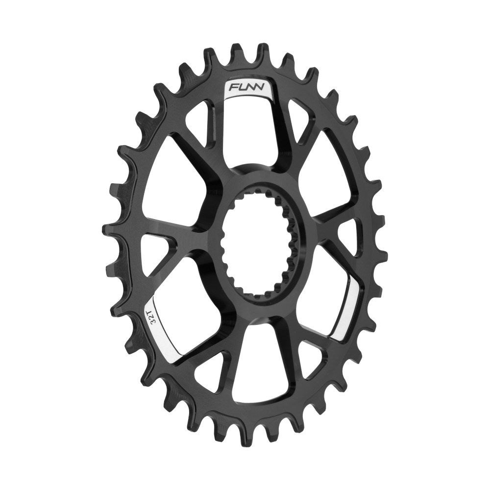FUNN Chain Ring - Solo DS Narrow Wide - 30T - Shimano Direct Mount - Black