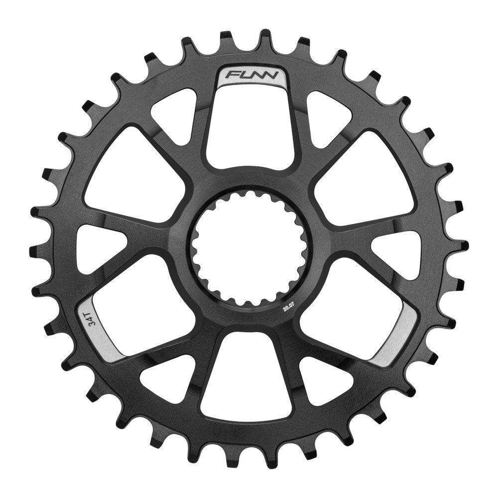 FUNN Chain Ring - Solo DS Narrow Wide - 30T - Shimano Direct Mount - Black