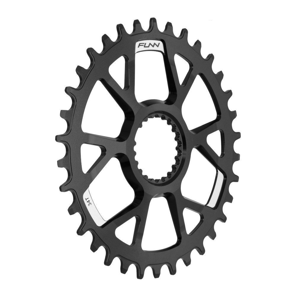 FUNN Chain Ring - Solo DS Narrow Wide - 30T - Shimano Direct Mount - Black