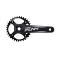 FUNN Crankset - RIDGE - 170mm Arm - 32T 104mm BCD Solo Comp NW Chainring - 68/73mm BB Included - 24mm Axle