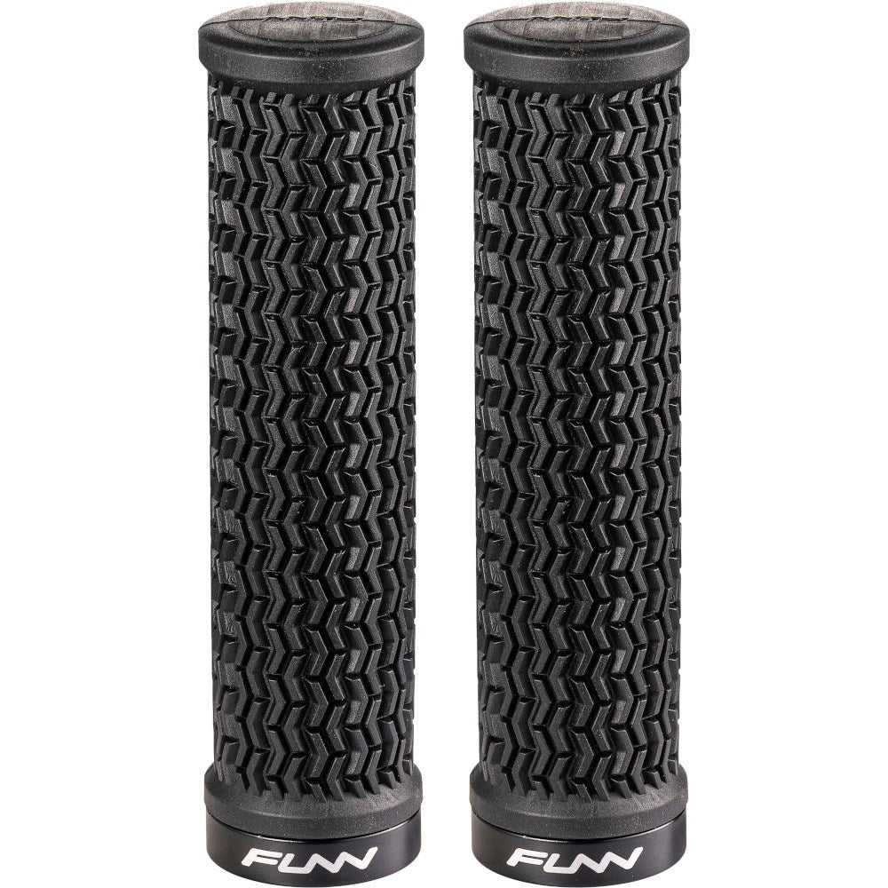 FUNN Grips - Holeshot - One Sided Lock - Triple Fin - 30.5mm - Grey