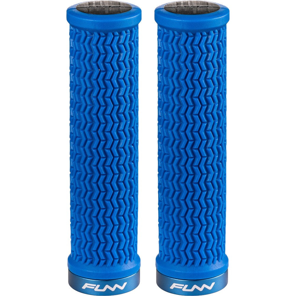 FUNN Grips - Holeshot - One Sided Lock - Triple Fin - 30.5mm - Grey