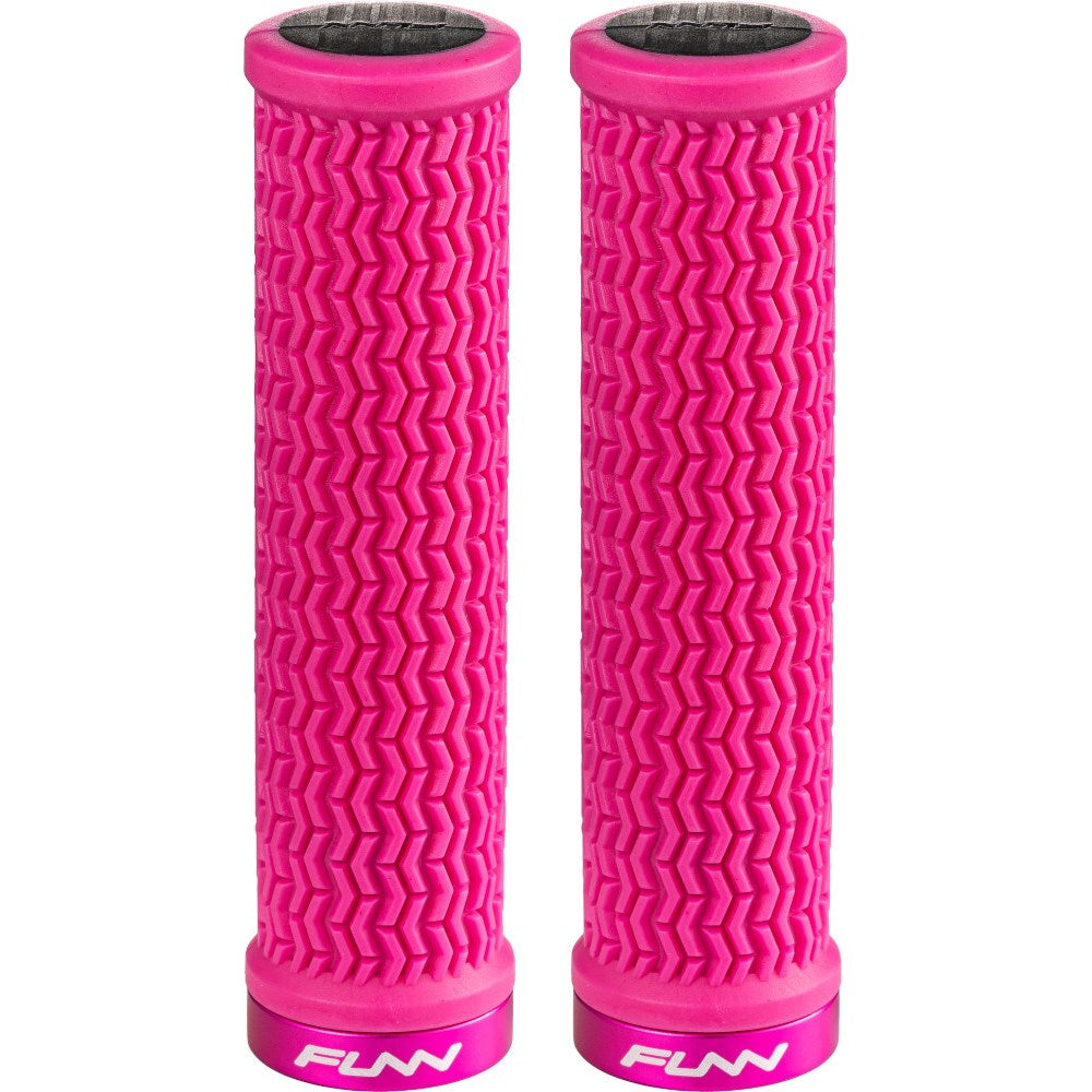 FUNN Grips - Holeshot - One Sided Lock - Triple Fin - 30.5mm - Grey