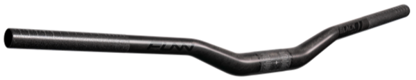 FUNN Handlebar - Black Ace Gen 2 - Carbon - 785mm - 30mm Rise - Black With Decal Kit