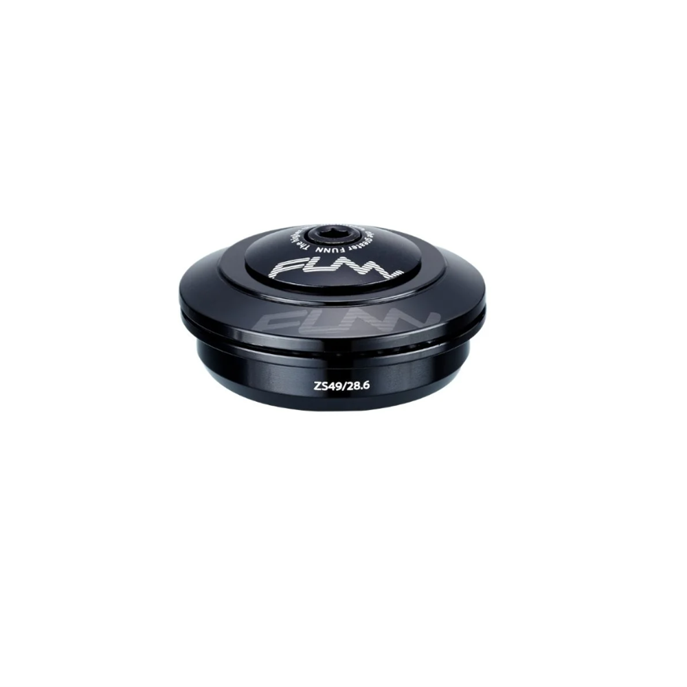 FUNN Headset - Descend - Upper Cup Set With Top Cap - Zs 49/28.6 - Semi Integrated - Black
