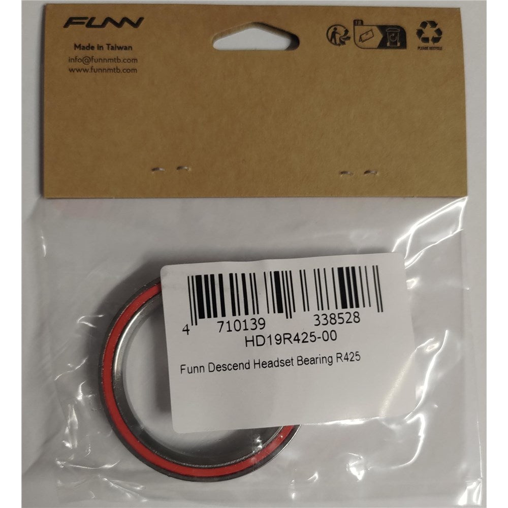FUNN Headset Bearing R425 - OD 51.8mm ID 40mm  Height 8mm 45d - ZC44/40 ZC49/40