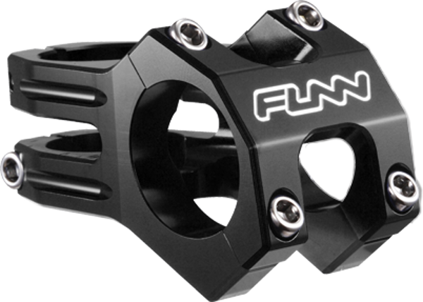 FUNN Stem - Funnduro - 31.8 - 45mm - 0� Rise - Steer 1-1/8 Inch - Black