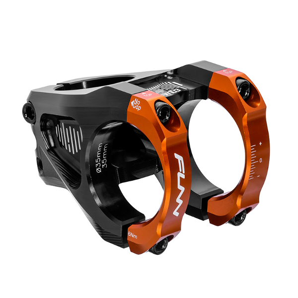 FUNN Stem - Equalizer - 35.0 - 42mm - 10mm Drop/Rise - Steer 1 - 1/8 Inch