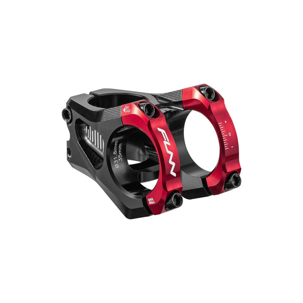 FUNN Stem - Equalizer - 42mm Length - 31.8mm Diameter - 0 Deg Rise - Black