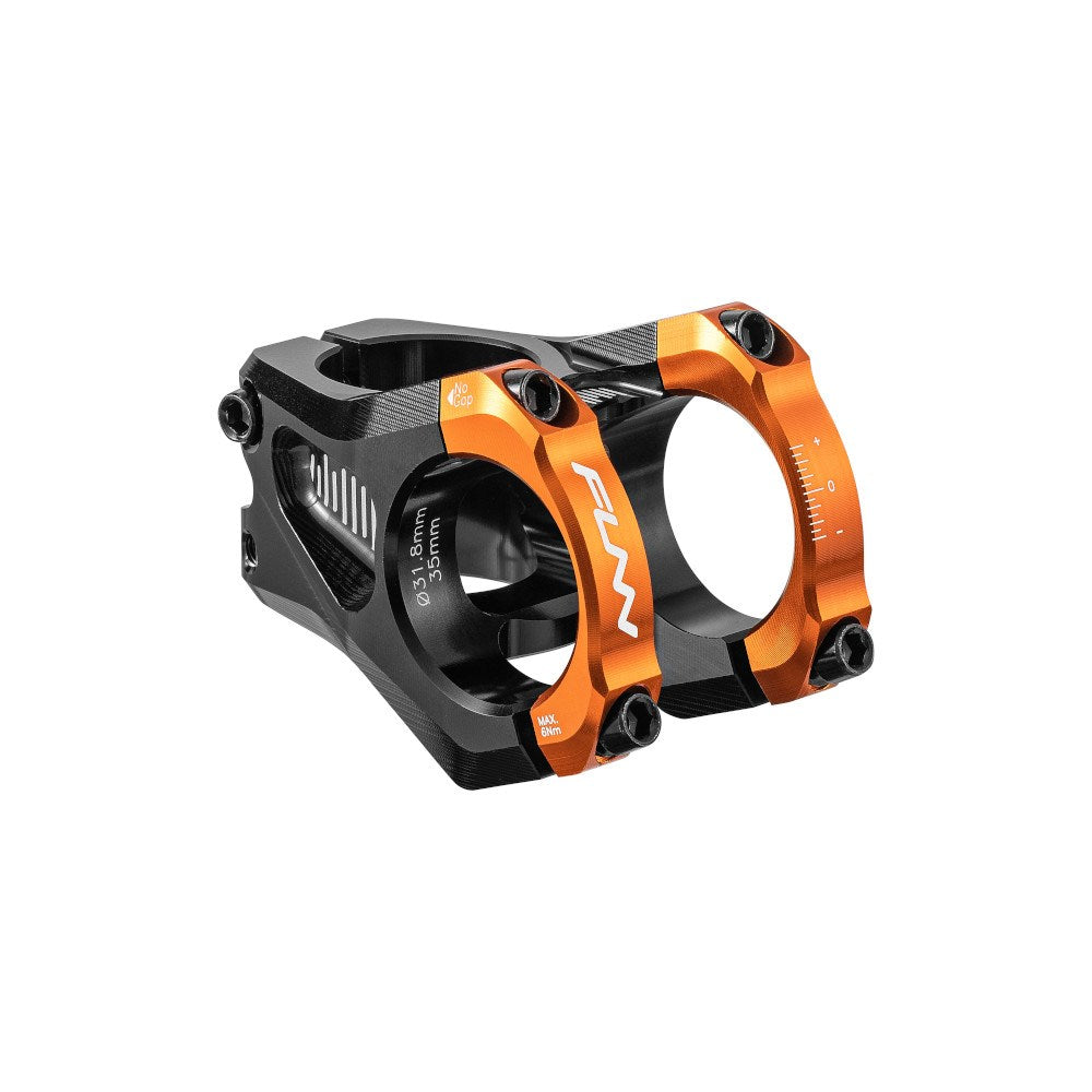 FUNN Stem - Equalizer - 50mm Length - 31.8mm Diameter - 0 Deg Rise - Red