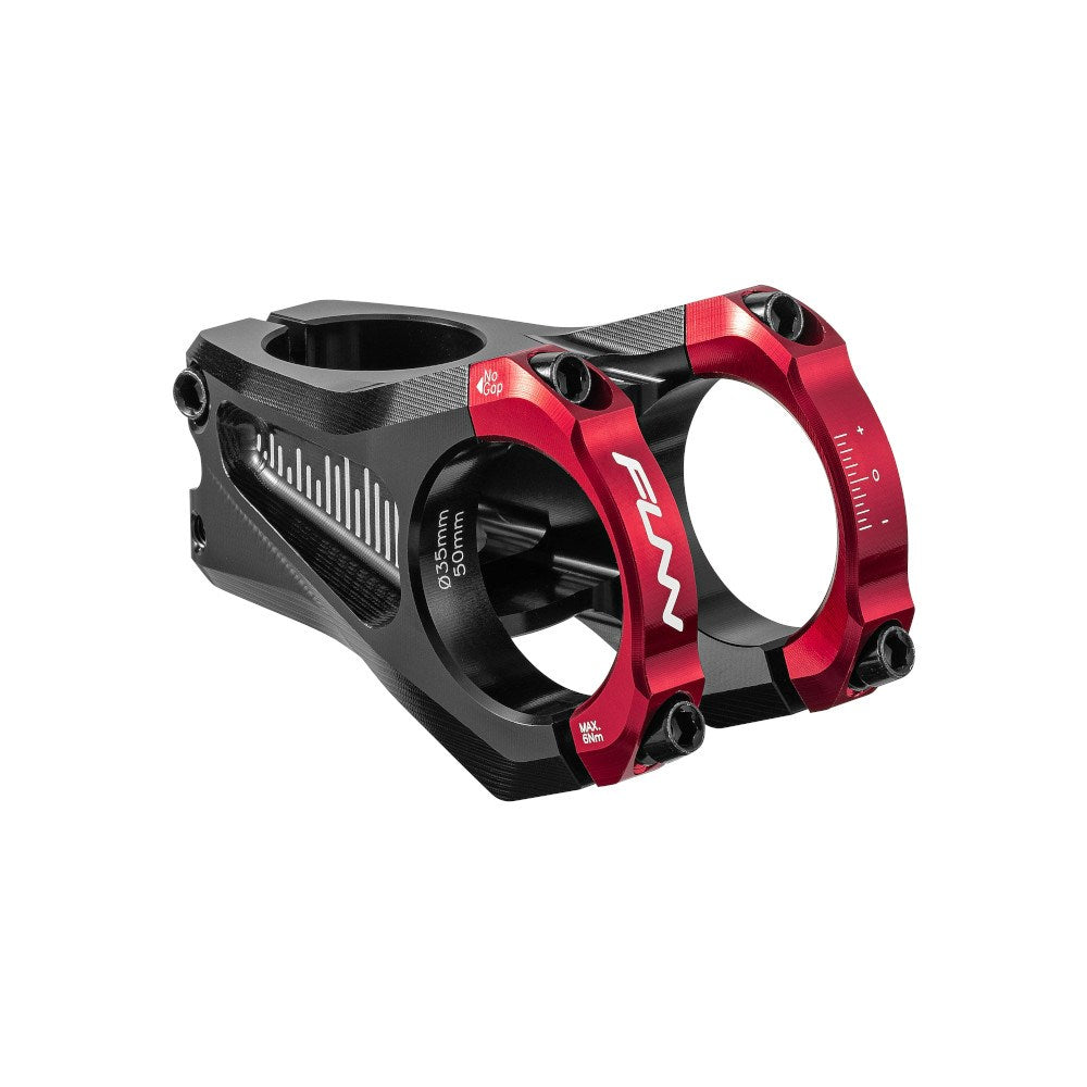 FUNN Stem - Equalizer - 35mm Length - 35mm Diameter - 0 Deg Rise - Green