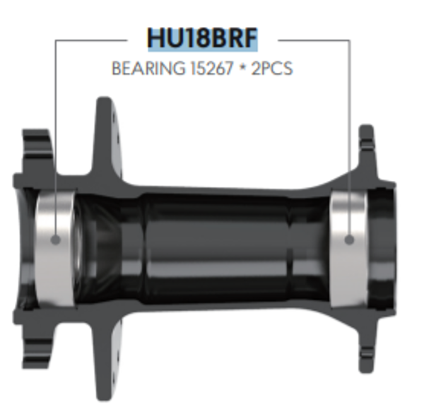 FUNN Front Hub Bearing Kit - 100 And 110 Hubs