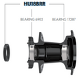 FUNN Rear Hub Bearing Kit - 142-148mm Boost Hubs