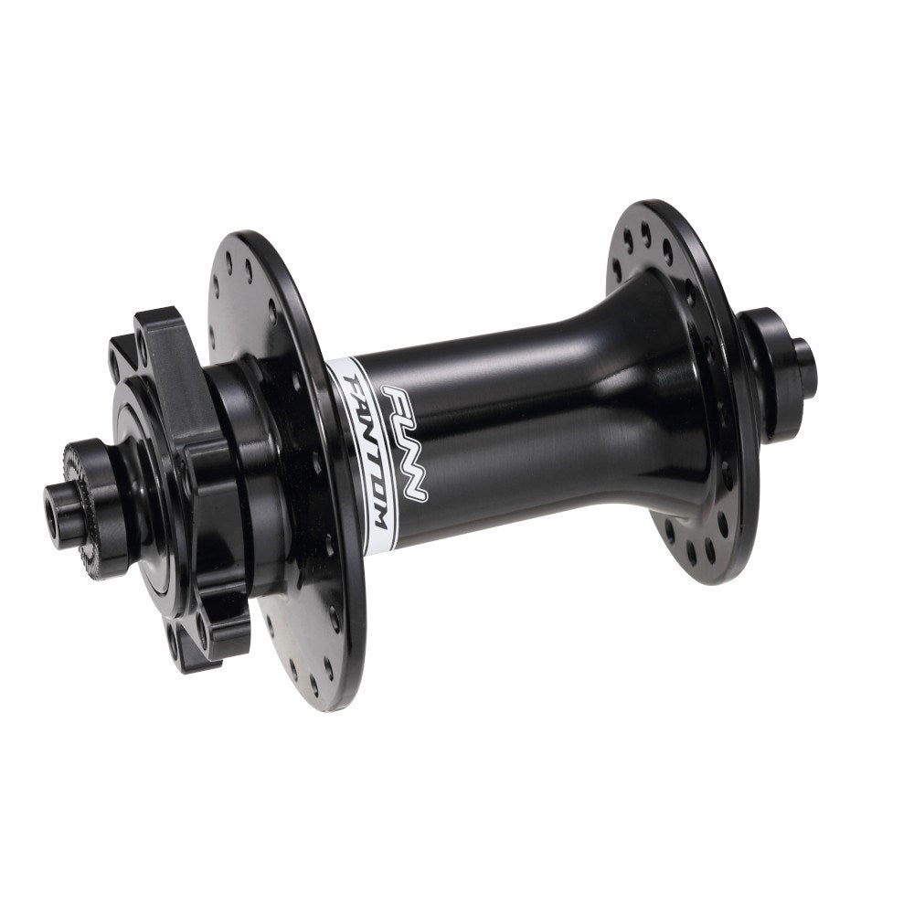FUNN Hub - Fantom Front 15 x 110mm Boost Axle - Disc Brake 6-Bolt - Black