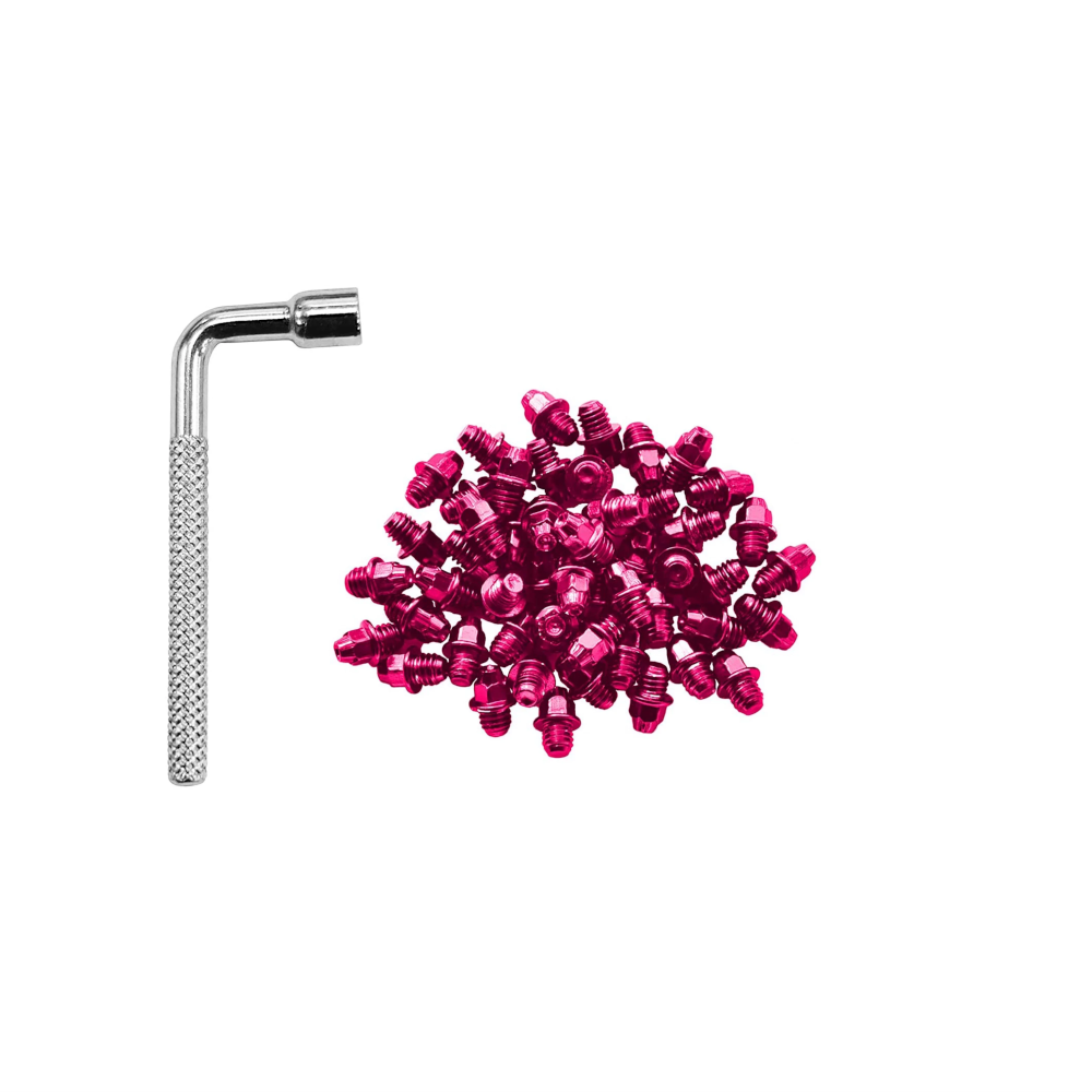 FUNN Pedal Pins - Purple - Mamba/Ripper/Python (50Pcs - M4x4mm -Tool Inc)
