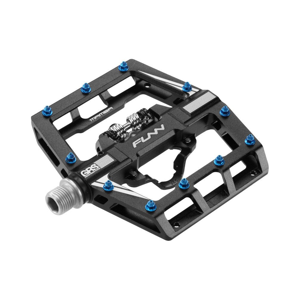 FUNN Pedal - Mamba - One Side Clip MTB Pedals SPD - Blue