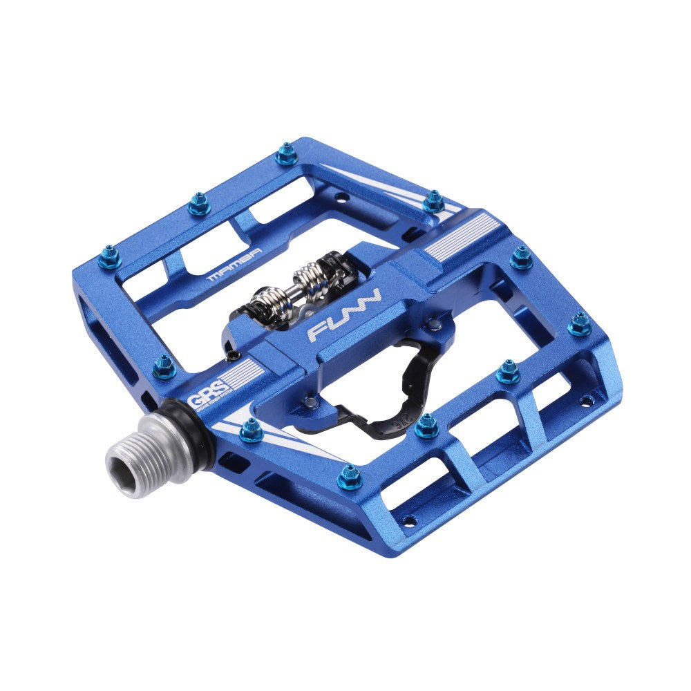 FUNN Pedal - Mamba - One Side Clip MTB Pedals SPD - Blue