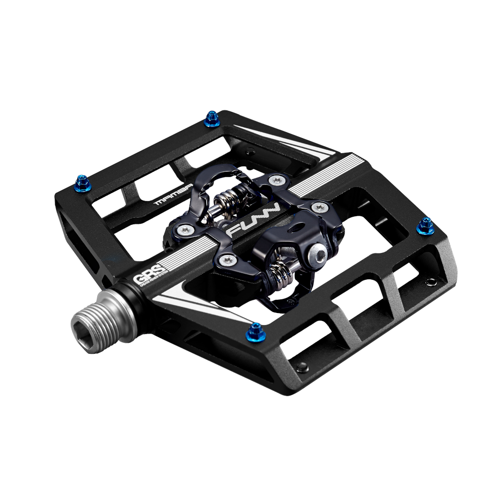 FUNN Pedal - Mamba - Two Side Clip MTB Pedals SPD - Grey